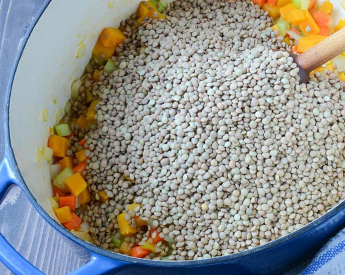 step 3 Stir in the Lentils (2 1/3 cups).