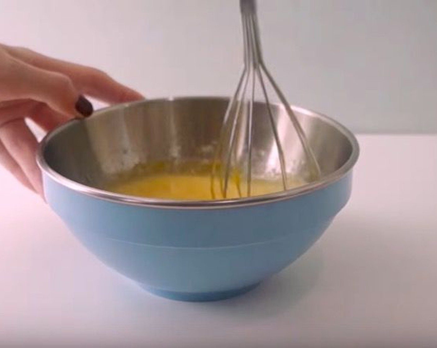 step 2 Add Vegetable Oil (3 Tbsp) and Water (4 Tbsp), then whisk until combined.