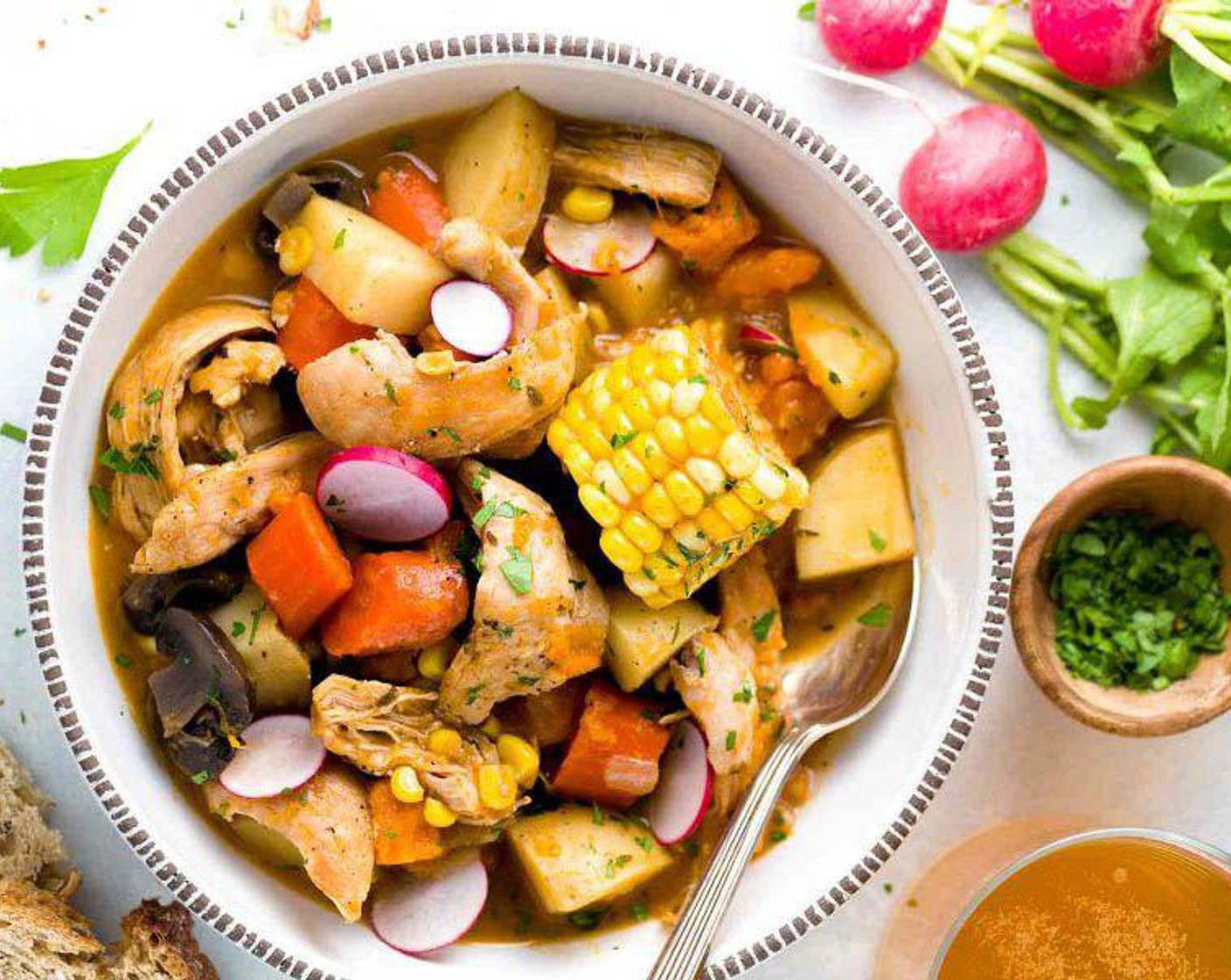 Beer-Braised Chicken Stew With Vegetables