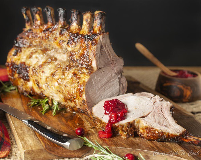 Cranberry Pork Rib Roast  Recipe | SideChef