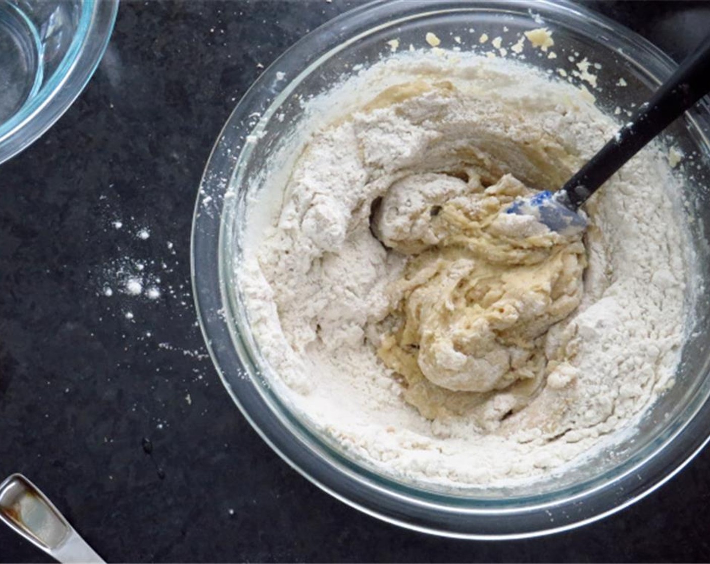step 5 In a smaller bowl, combine all All-Purpose Flour (1 cup), Baking Soda (1/2 tsp), Salt (1/2 tsp) and Ground Cardamom (1/2 tsp). Whisk to blend. Add dry ingredients to butter mixture in 3 additions, mixing thoroughly after each.