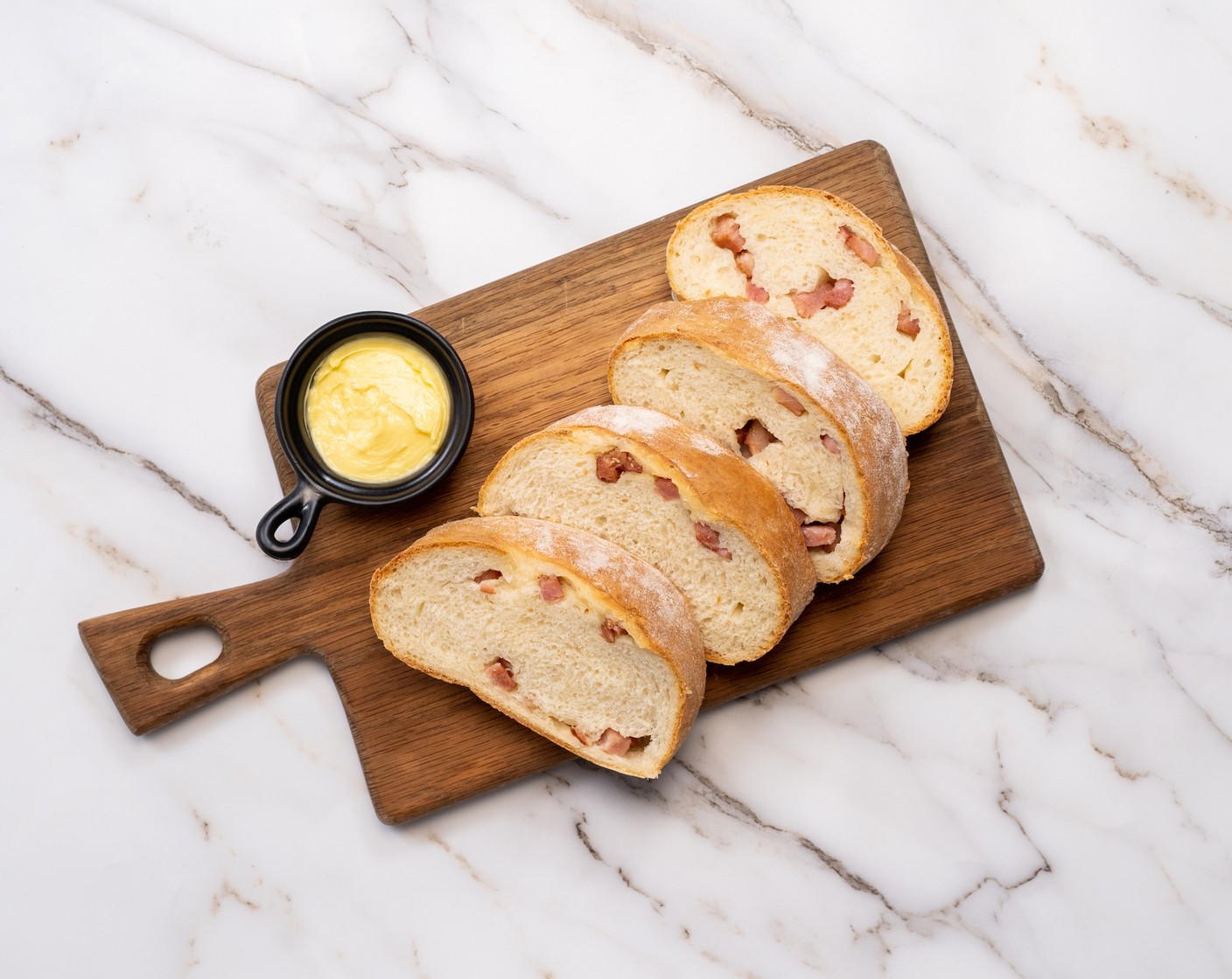 Bread with Lardons