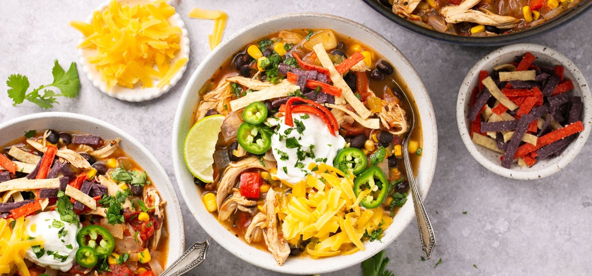 Quick and Easy Shredded Chicken Chili Recipe Recipe SideChef