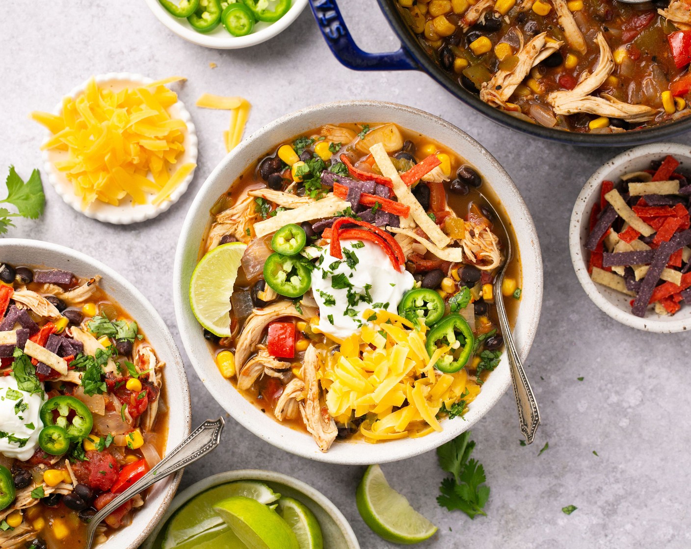 Quick and Easy Shredded Chicken Chili Recipe