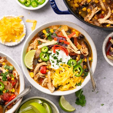 Quick and Easy Shredded Chicken Chili Recipe Recipe | SideChef