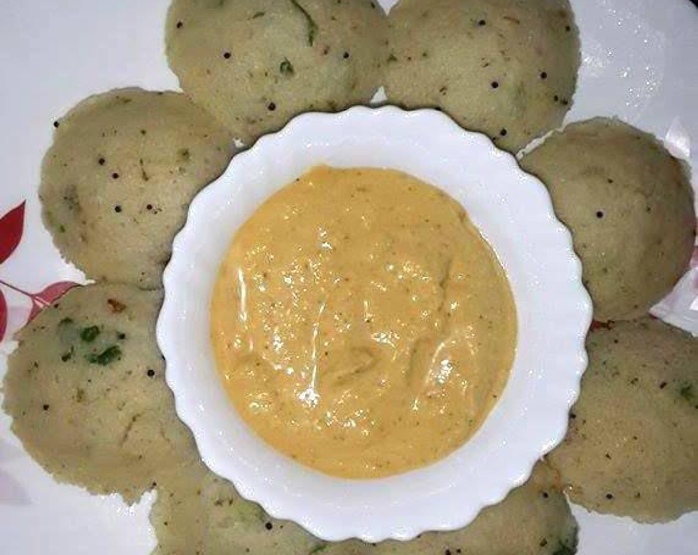 Cilantro Rava Idlli