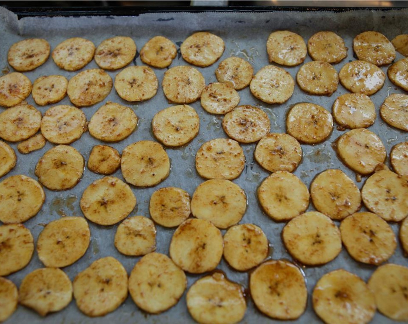 step 8 Place in the oven on the middle rack for 8 minutes.