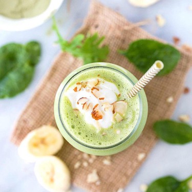 Super Green Smoothie with Matcha Tea Recipe | SideChef