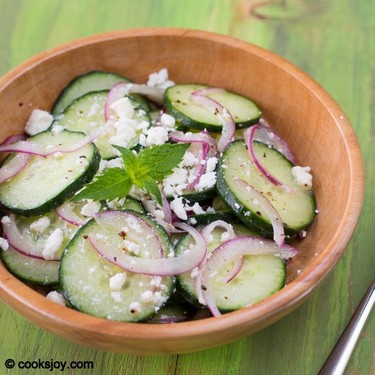 Cucumber Feta Salad Recipe | SideChef