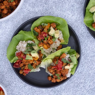 Coconut Curry Tempeh Lettuce Cups with Sticky Rice Recipe | SideChef