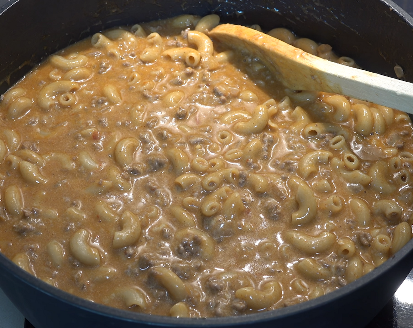 One Pot Cheesy Beef Taco Pasta