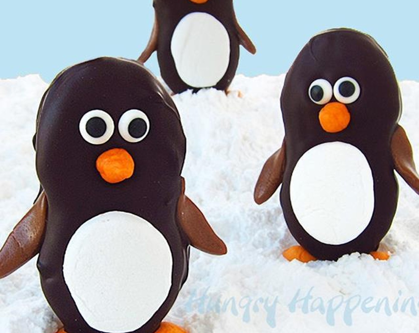 Dark Chocolate Nutter Butter Penguins