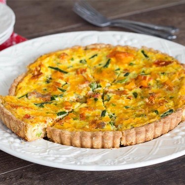 Smoked Salmon Quiche Recipe | SideChef