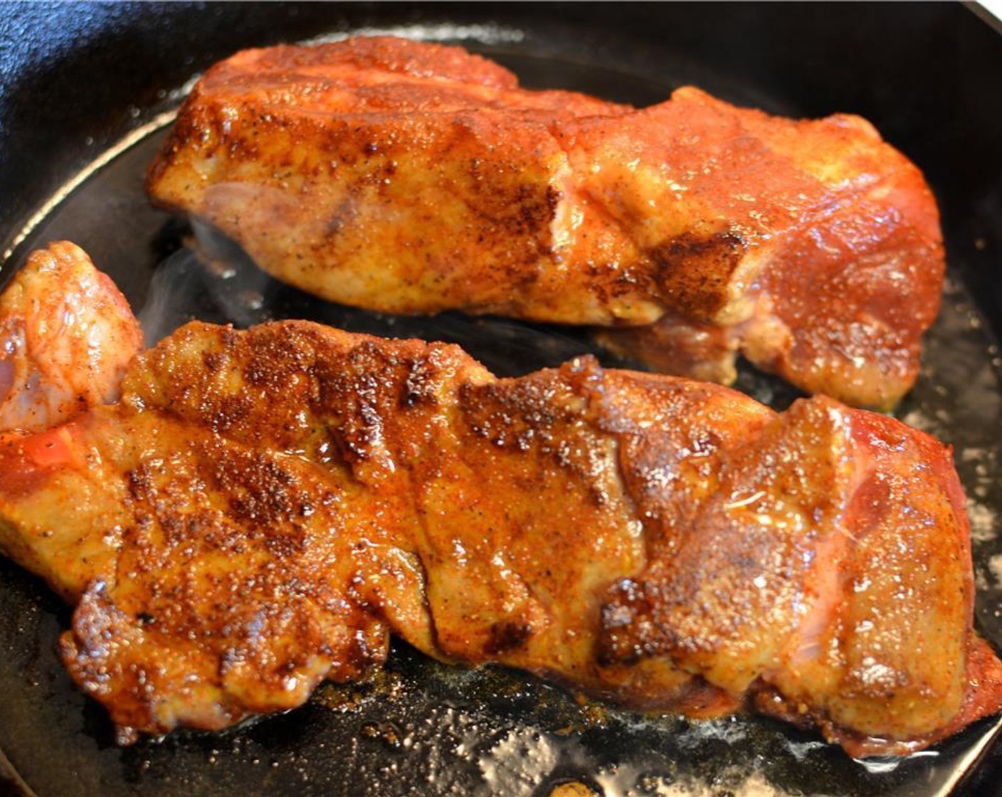 step 5 Sear the pork ribs to brown it on all sides.