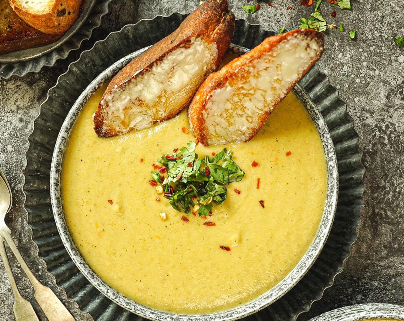 Vegan Broccoli Potato Soup