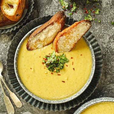 Vegan Broccoli Potato Soup Recipe | SideChef