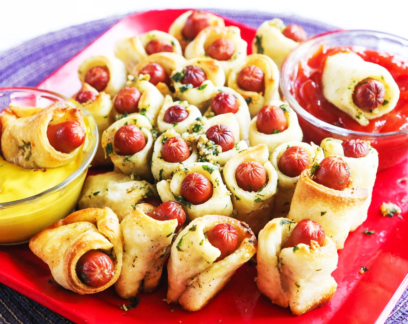 Pull Apart Pigs in a Blanket