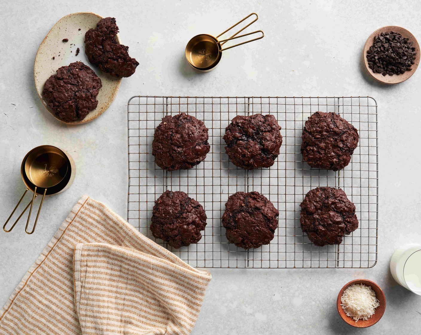 German Chocolate Cookies