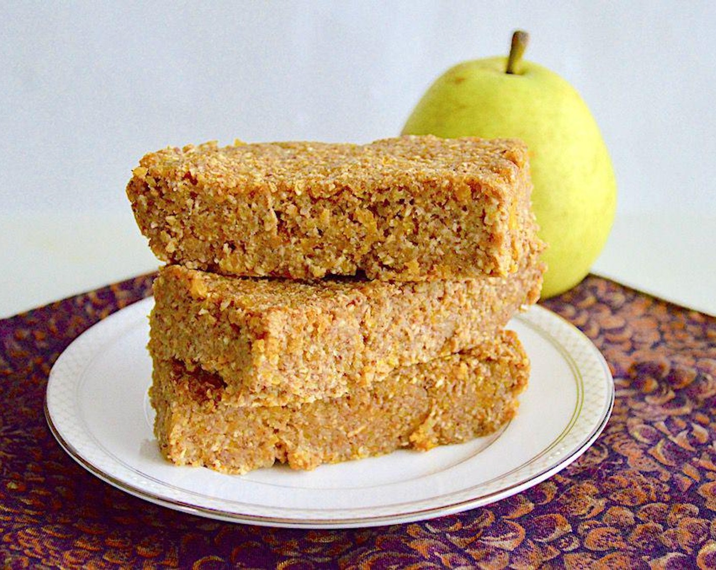 Pear Apricot Snack Bars