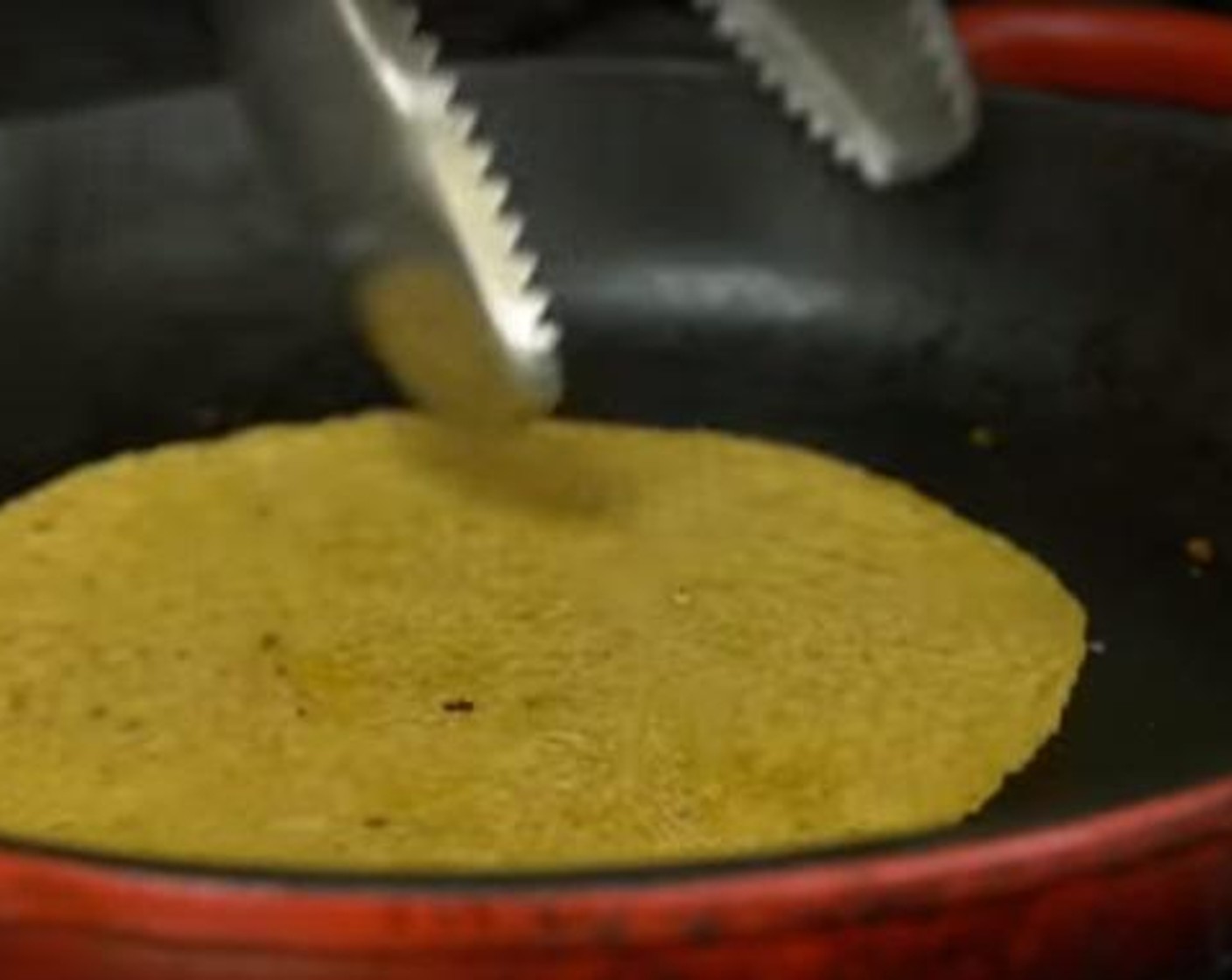 step 2 Heat up each Small Corn Tortillas (to taste) on medium high on each side for 30 seconds.