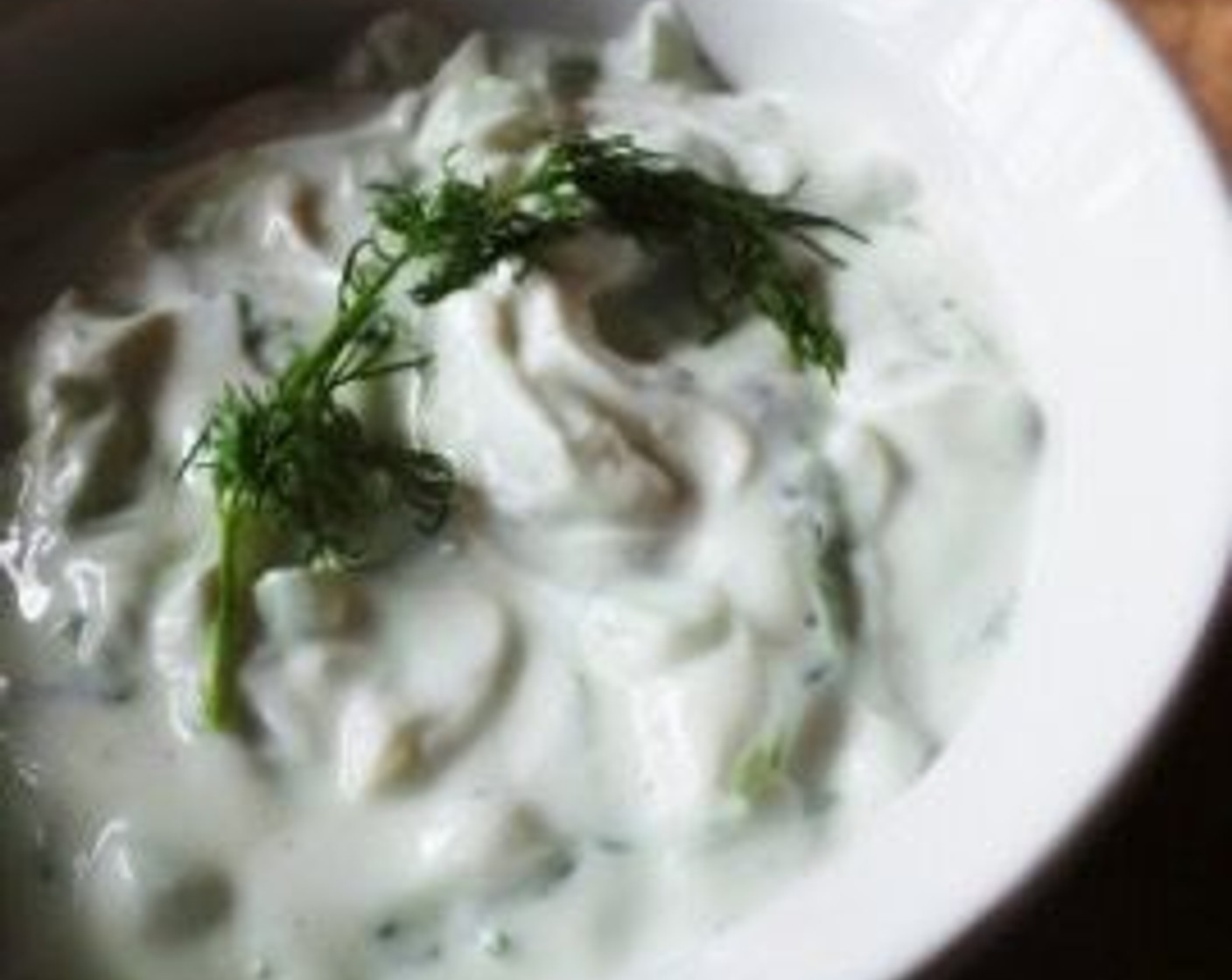 step 8 Combine the Plain Greek Yogurt (1 cup), cucumber, Garlic (2 cloves), 2 Tbsp of Lemon Juice, and Fresh Dill (1 Tbsp). Mix. Season with salt and pepper. Taste and adjust seasonings as needed. Refrigerate until use.