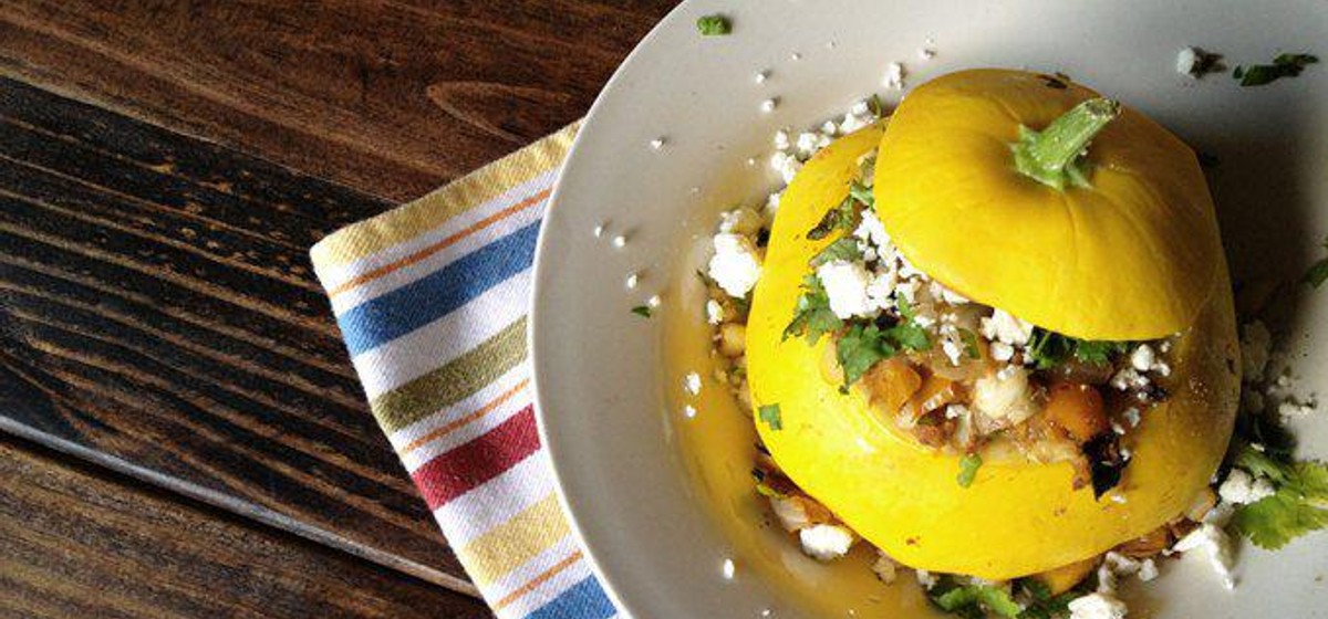 Veggie Stuffed Patty Pan Squash Recipe | SideChef