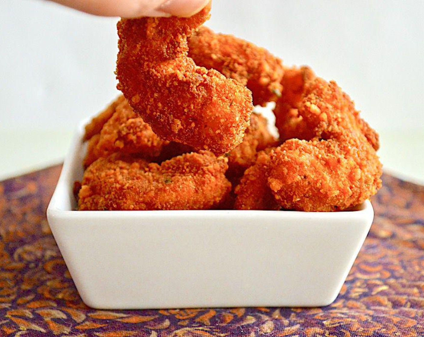Parmesan Herb Fried Shrimp