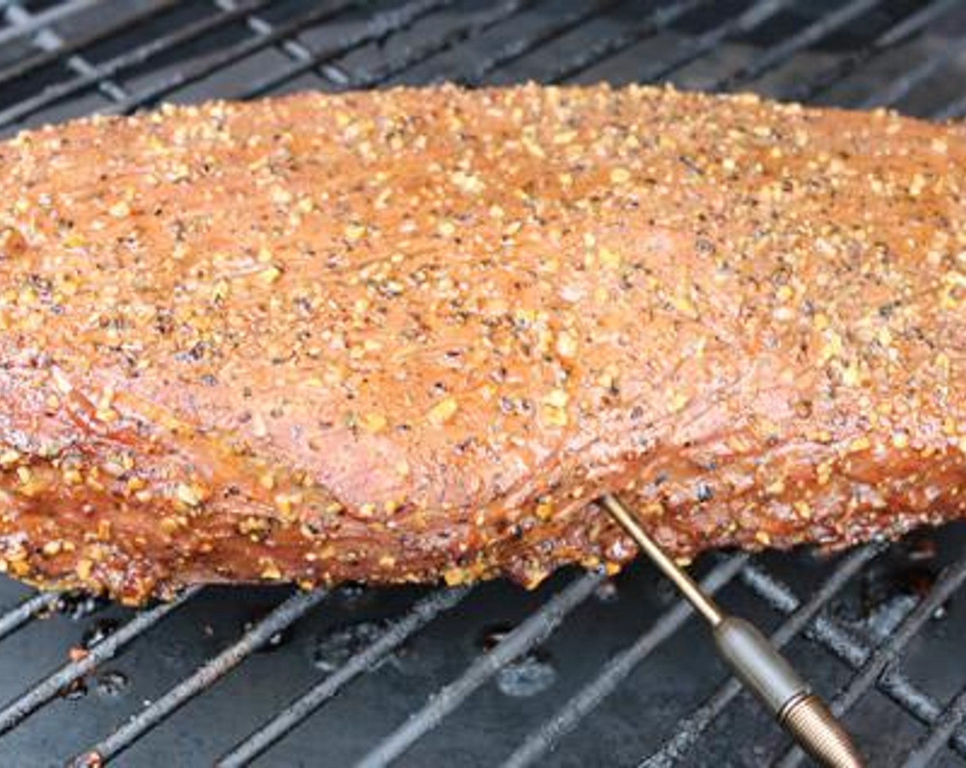 step 5 Place London Broil on grill and allow it to cook until it reaches 110 degrees F (45 degrees C) internal.