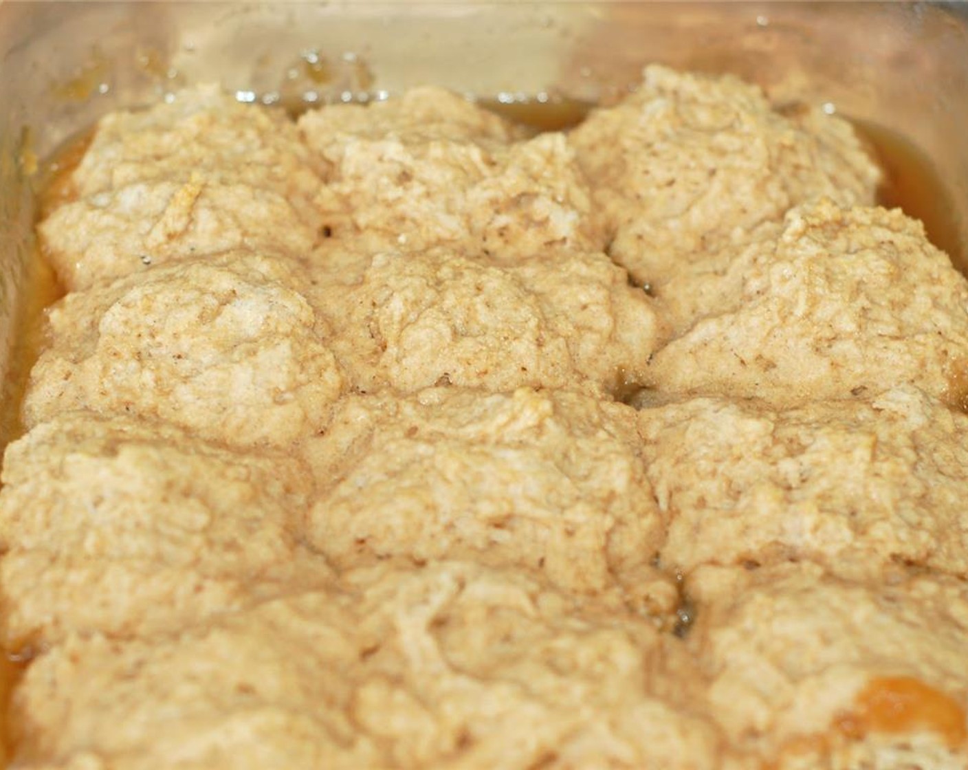 step 5 Bake in preheated oven for 20-25 minutes, or until a toothpick inserted in the dough comes out clean.