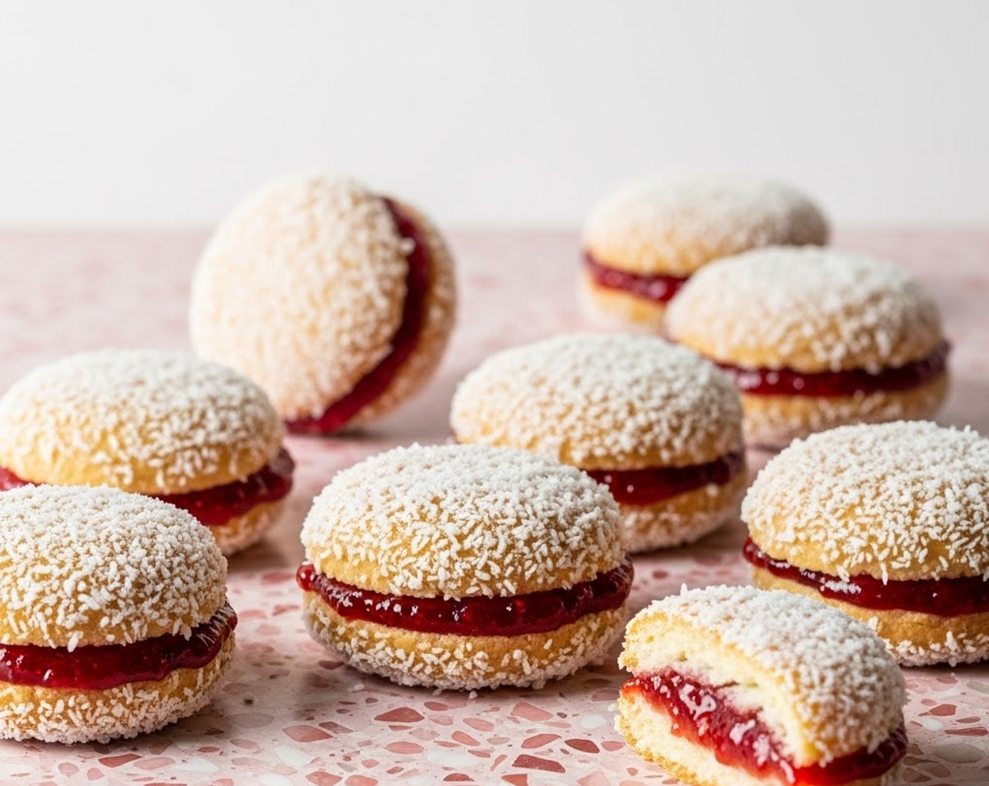Mexican Besos (Lime-Infused Sandwich Cookies with Strawberry Filling)