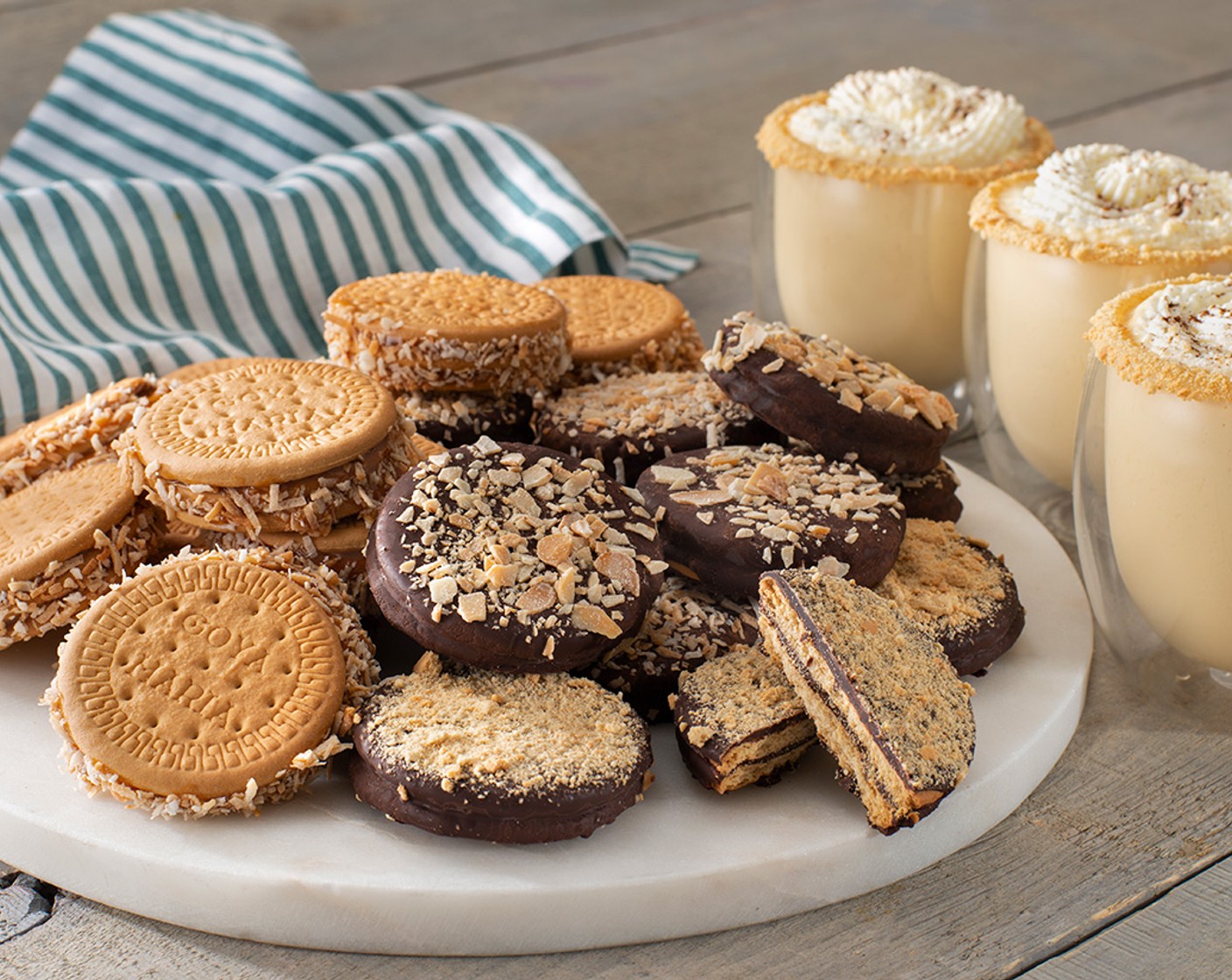 Chocolate Covered Maria Sandwiches