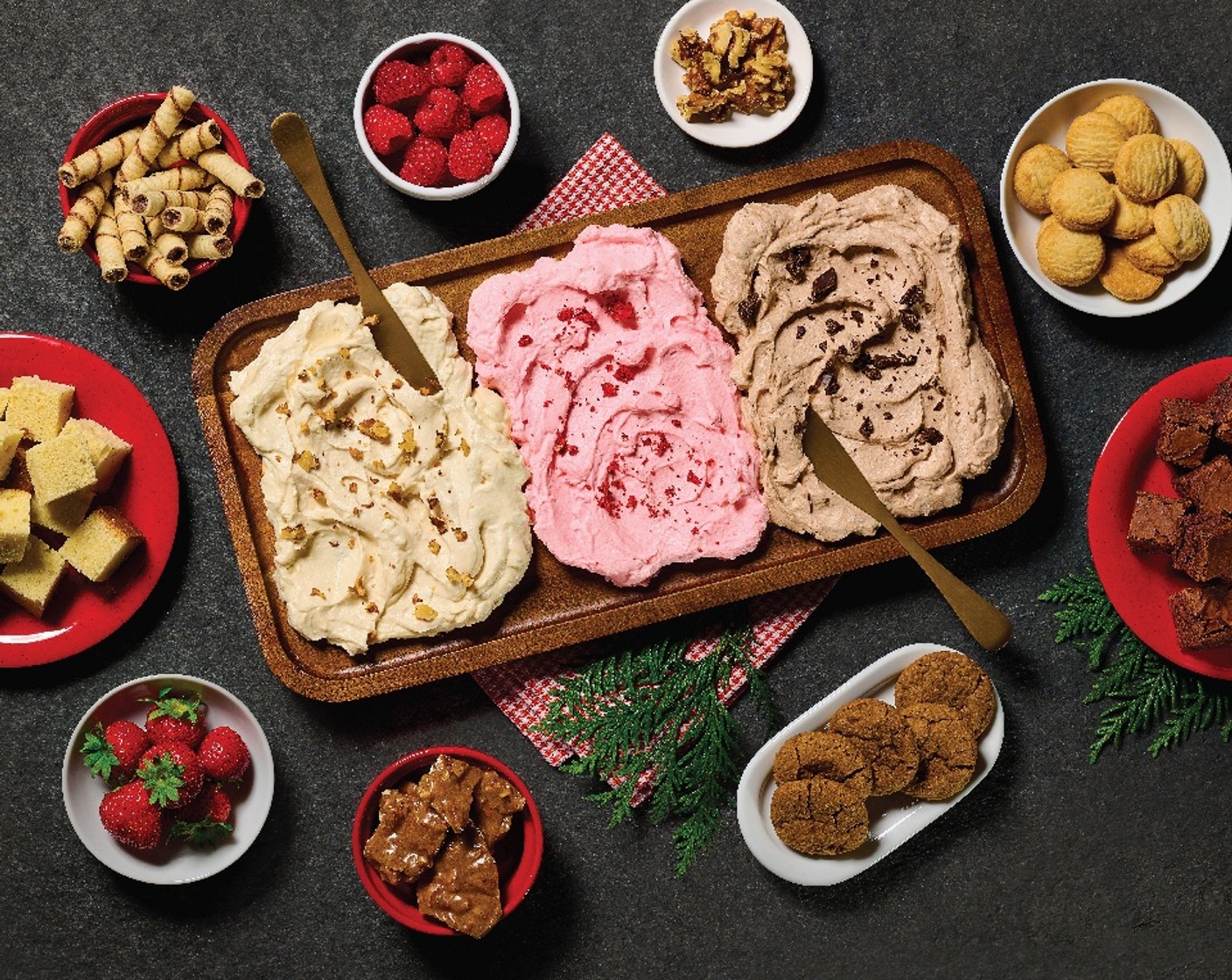 Whipped Cream Dessert Charcuterie Board