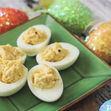 Deviled Eggs with Truffle Salt Recipe | SideChef