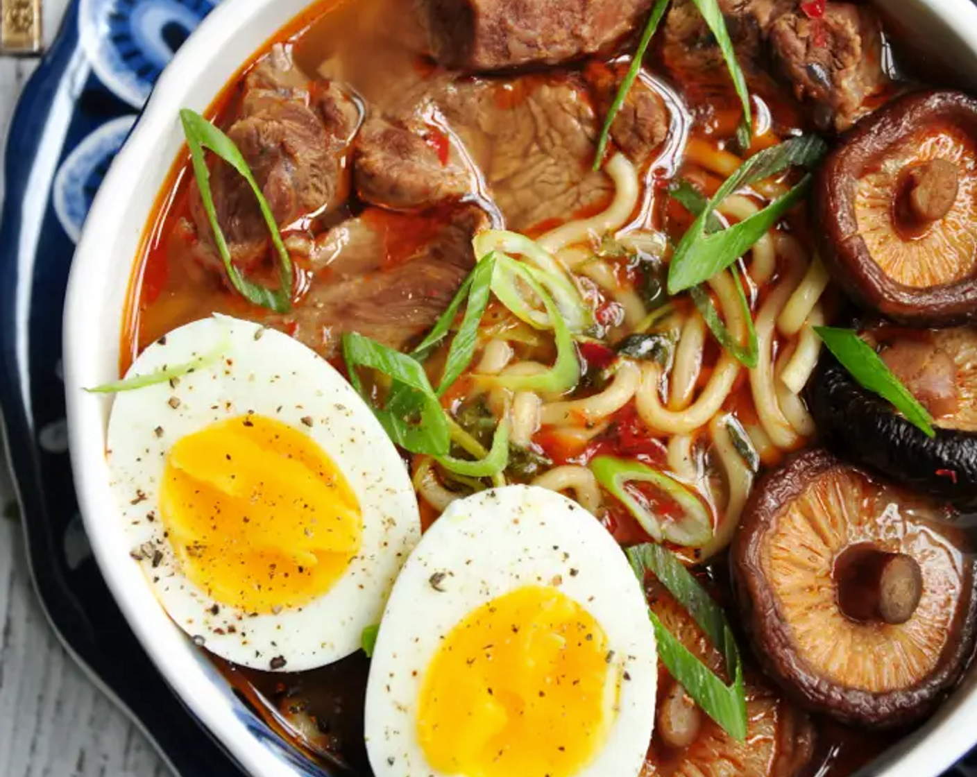 Szechuan Style Beef Noodle Soup