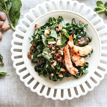 Vietnamese Shrimp and Collard Green Salad Recipe | SideChef