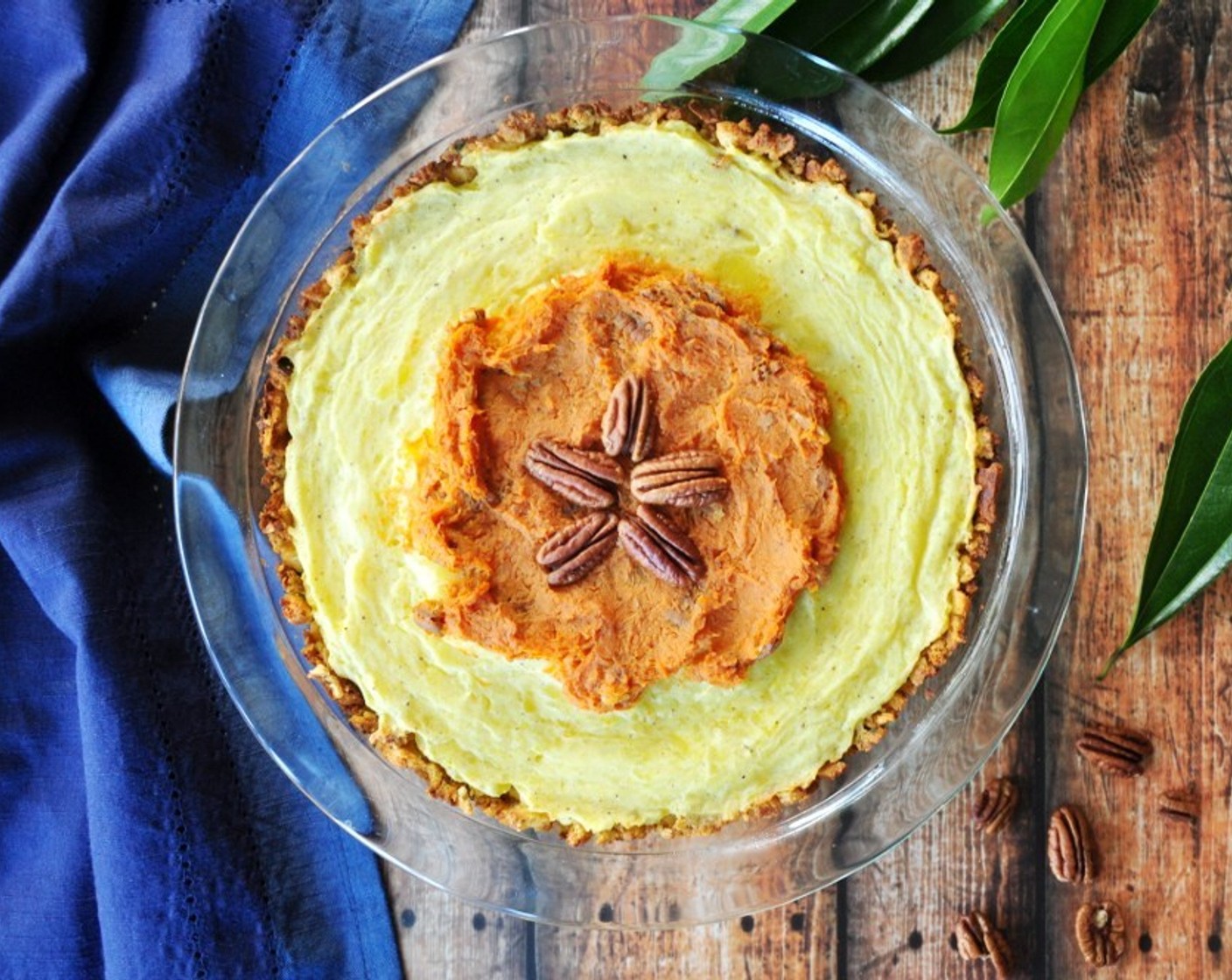 Sweet & Gold Mashed Potato Pie