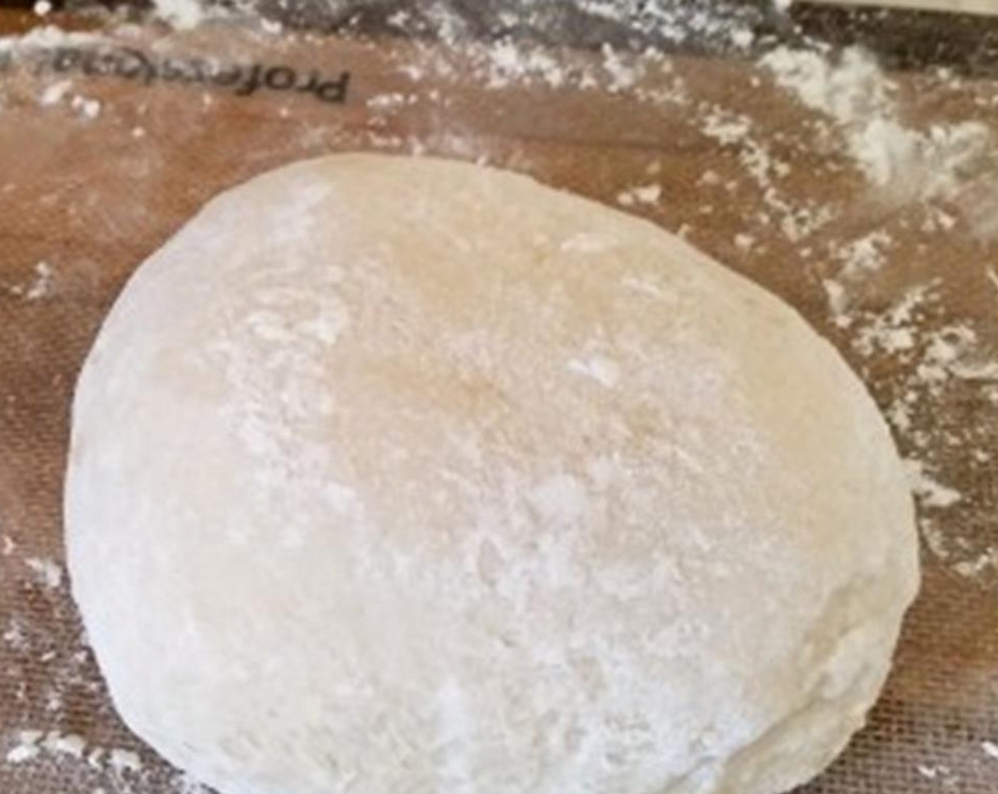 step 3 Turn dough out onto floured surface and knead for 3-5 minutes, until dough is smooth and elastic.