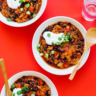 Vegan Tempeh Chili Recipe | SideChef