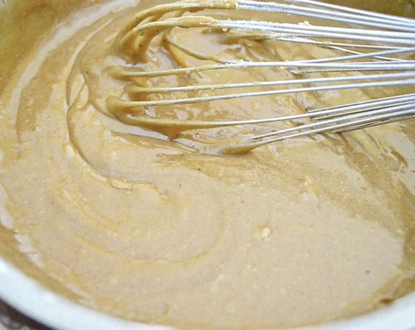 step 4 Then whisk in the Eggland's Best Classic Eggs (2) and Vanilla Extract (1 Tbsp). Whisk in the dry ingredients until you have a soft, sticky batter.