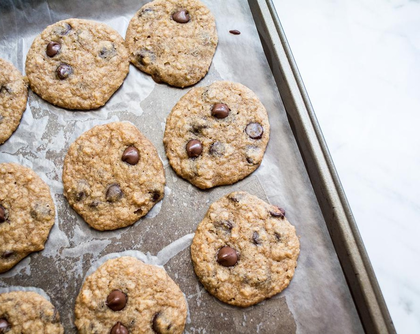 step 5 Once dough is set, use a small spoon and scoop heaping spoonfuls onto the baking sheets.