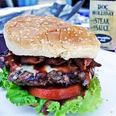 Grilled Steakhouse Burger Recipe | SideChef
