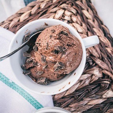 Dark Chocolate Chunk Ice Cream with Cayenne Recipe | SideChef