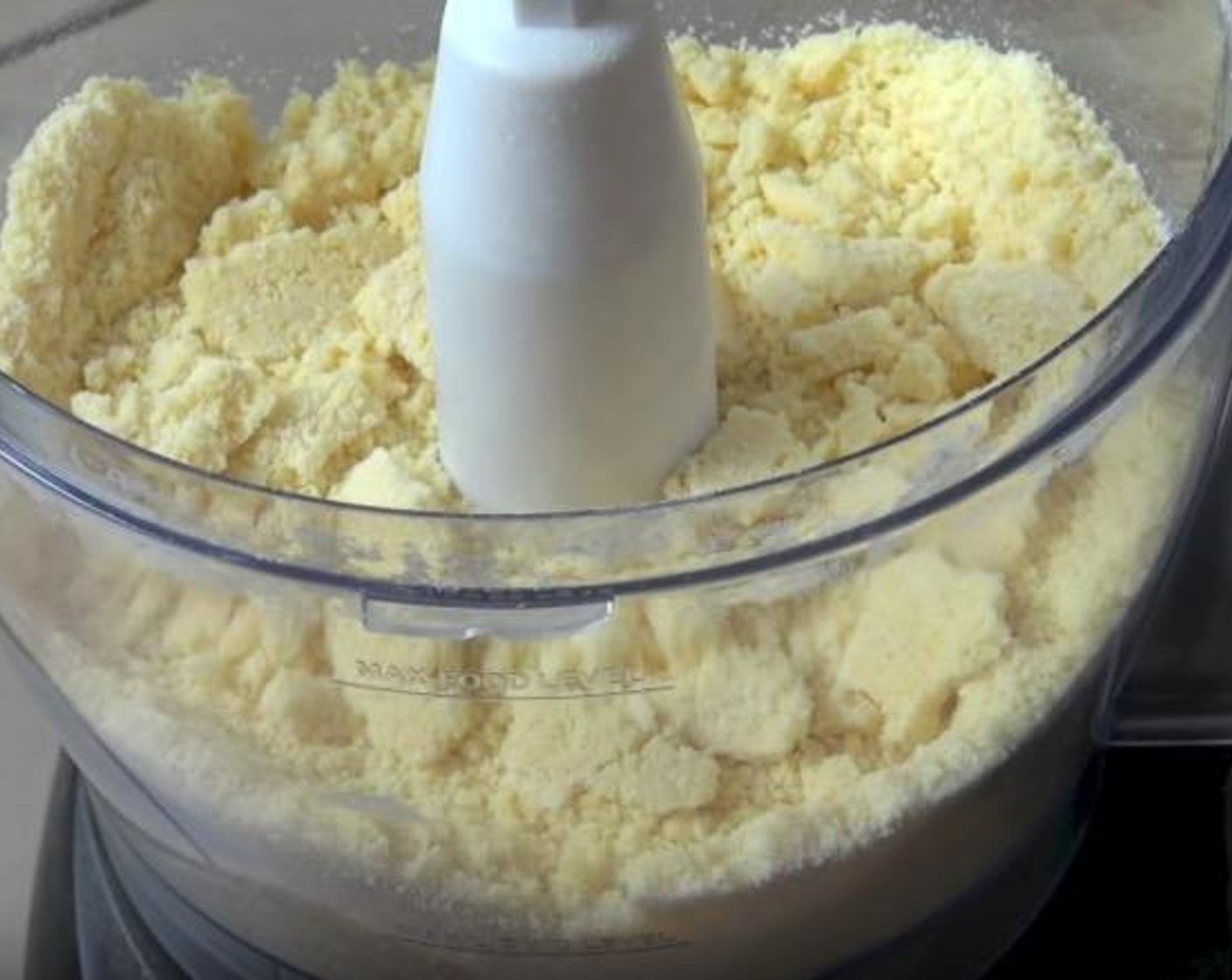 step 1 In a food processor, add All-Purpose Flour (1 3/4 cups) and Butter (2/3 cup). Process until mixture has the appearance of fine breadcrumbs.