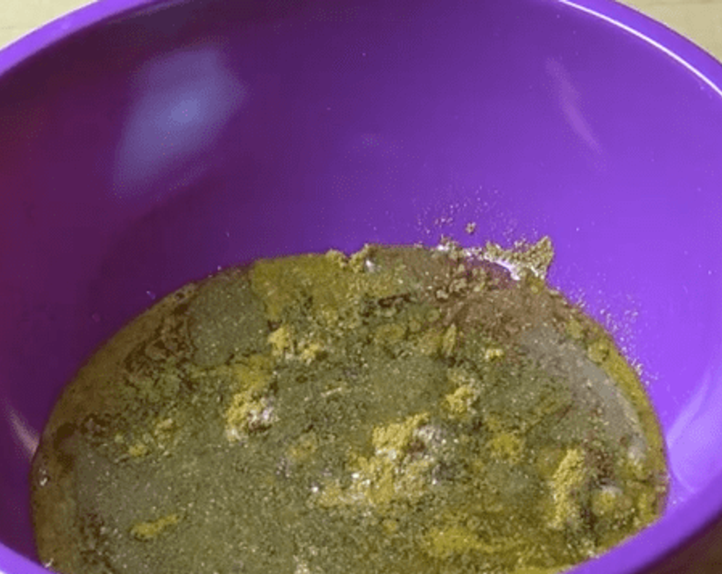 step 1 Add Brown Sugar (2 Tbsp), Curry Powder (2 tsp), Distilled White Vinegar (2 Tbsp) and Extra-Virgin Olive Oil (1/3 cup) in one little bowl. Season with a little Salt (to taste) and Ground Black Pepper (to taste). Give that a good mix around.