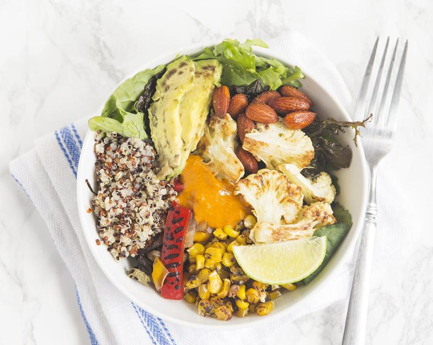 Roasted Veggie Quinoa Bowl