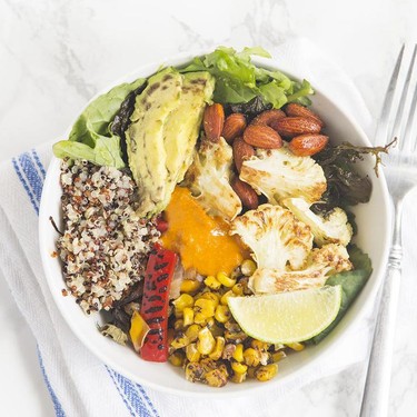 Roasted Veggie Quinoa Bowl Recipe | SideChef