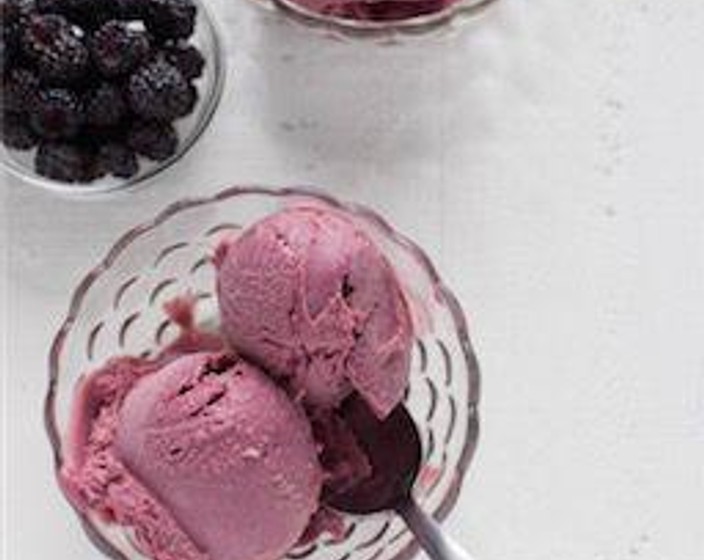 Black Raspberry Gelato Recipe | SideChef