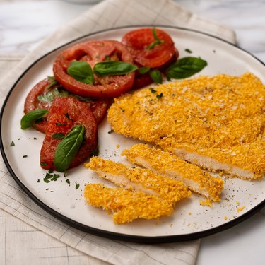 Chicken Parmesan with Miso Balsamic Salad Recipe | SideChef