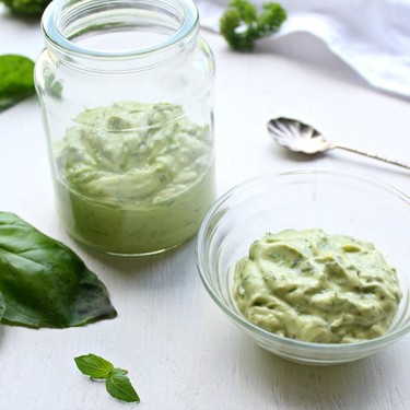The Best Herby Avocado & Yogurt Pesto Sauce Recipe | SideChef
