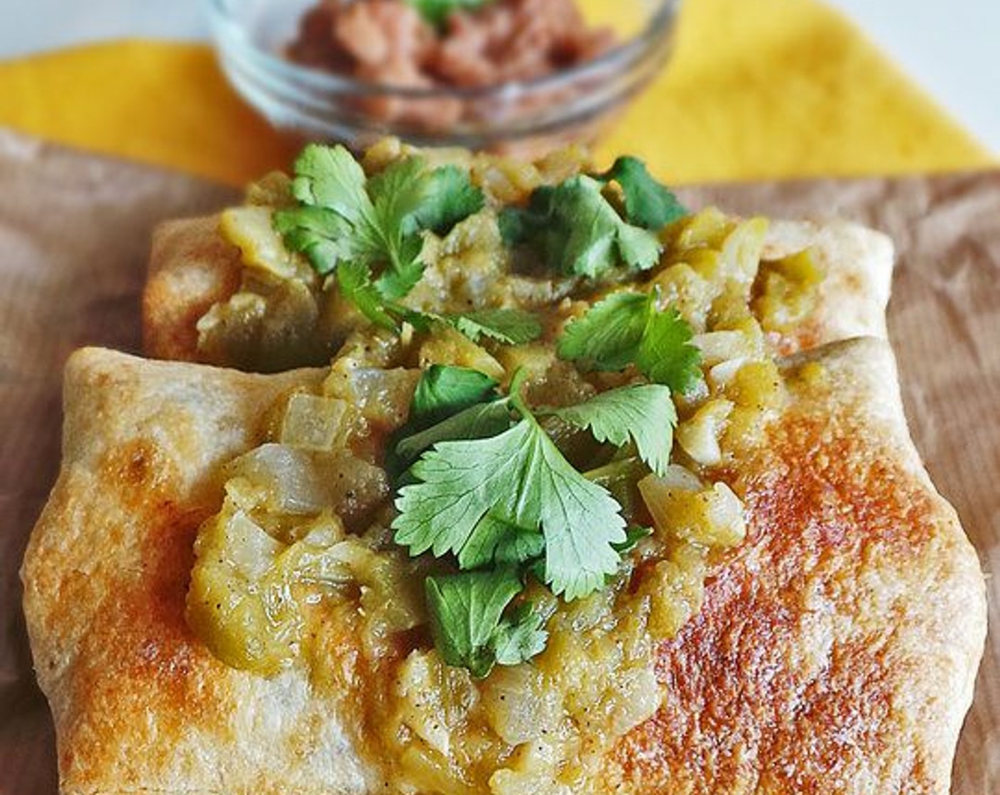 Shortcut Chicken Chimichangas